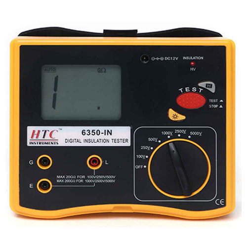 HTC Digit Insulation Tester 100-5000 V 6350IN 
