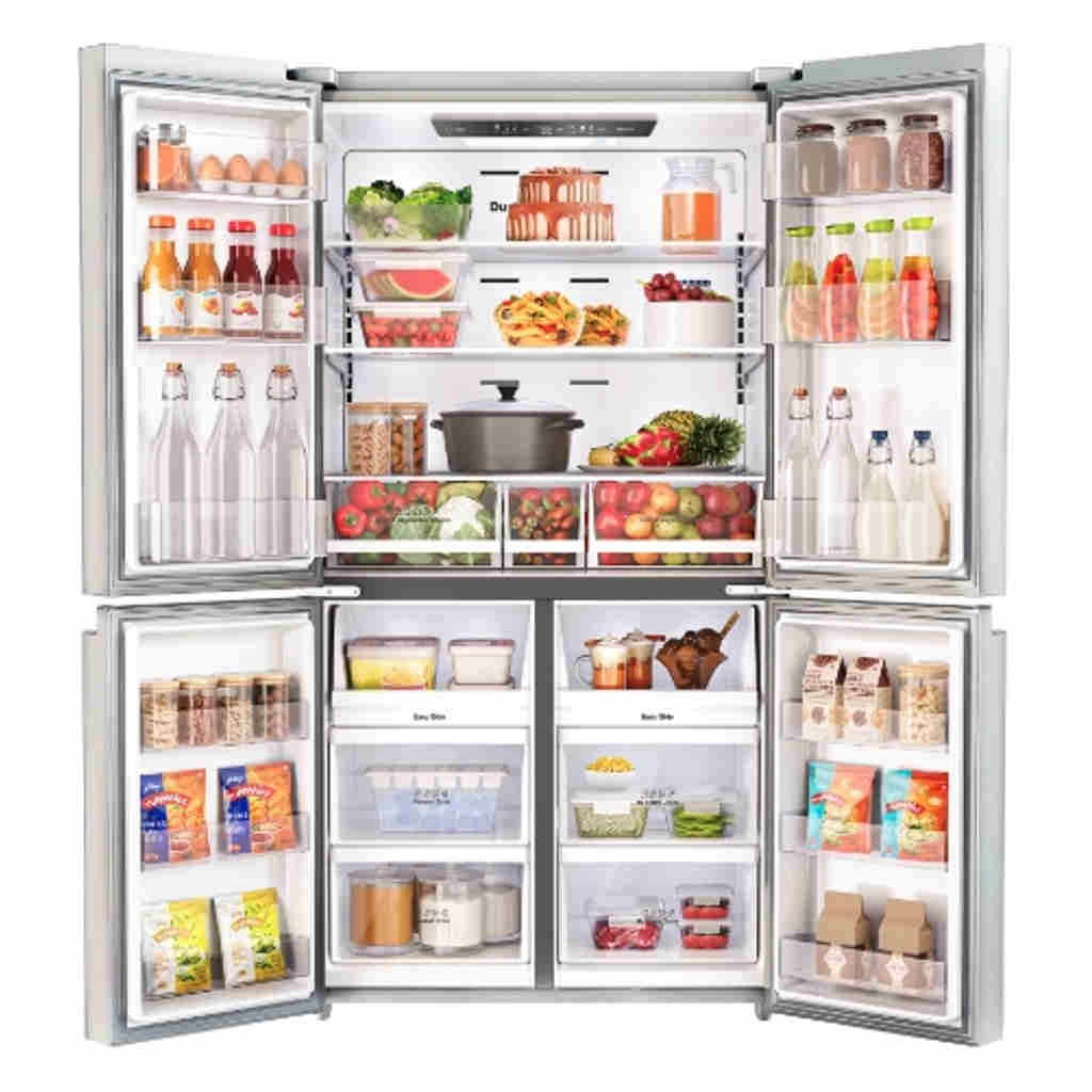 Godrej RM Eonvelvet 685 RIT IN ST Multi Door Refrigerator 670 L Inox Steel