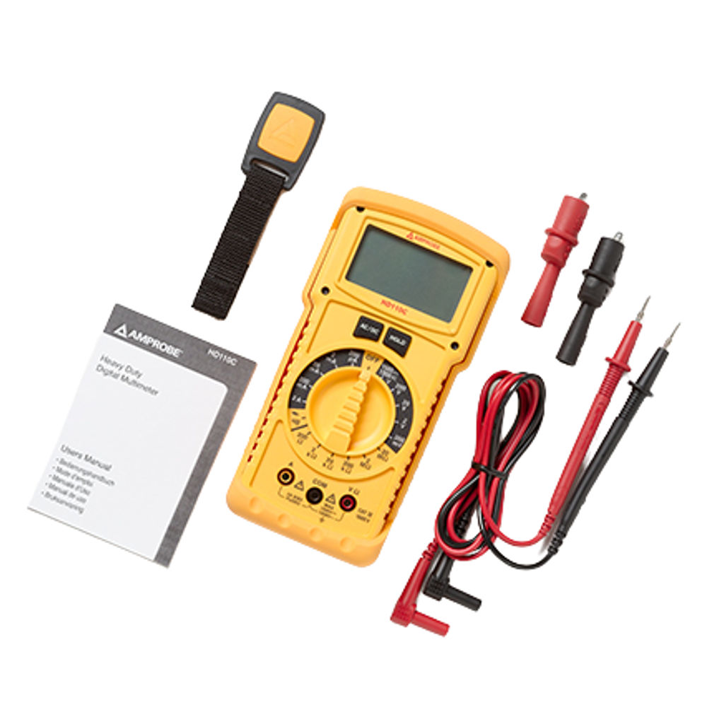 Fluke Amprobe Heavy Duty Multimeter HD110C