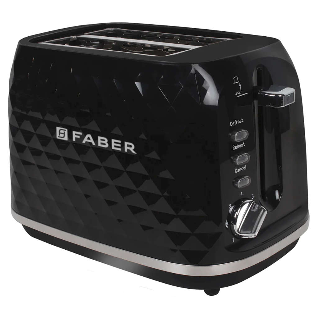 Faber FT DLX BK Pop Up Toaster 950 W