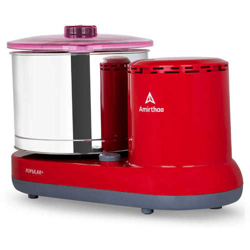 Amirthaa Popular Plus Table Top Wet Grinder 2 Litre Red 