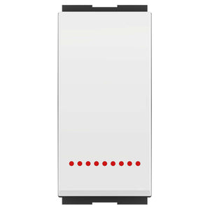 GM FourFive 10AX 1 Way Switch With LED Indicator AA 1 002 