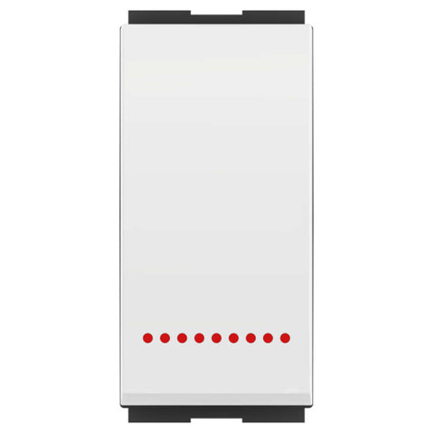 GM FourFive 10AX 1 Way Switch With LED Indicator AA 1 002 