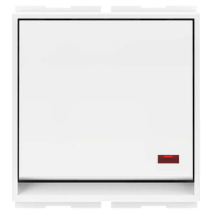 GM Aer9 6AX 1 Way Switch With LED Indicator 2 Module AA 2 437 