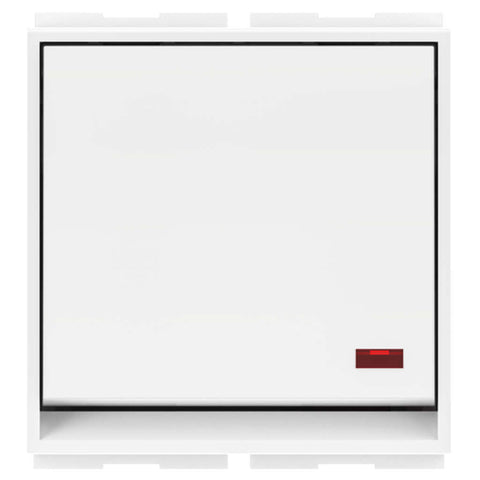 GM Aer9 6AX 1 Way Switch With LED Indicator 2 Module AA 2 437 