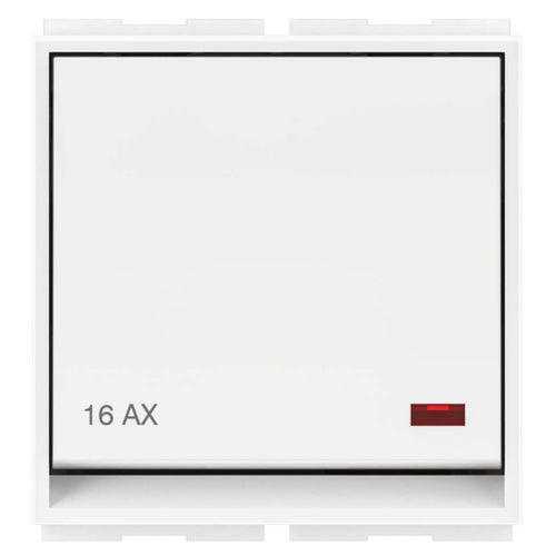 GM Aer9 16AX 1 Way Switch With LED Indicator 2 Module AA 2 445 