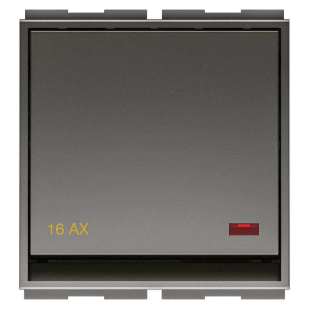GM Aer9 16AX 1 Way Switch With LED Indicator 2 Module AA 2 445