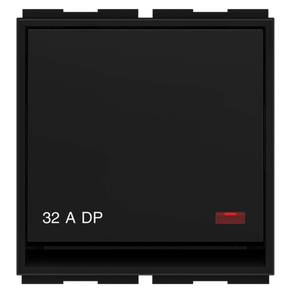 GM Aer9 32A Double Pole Switch With LED Indicator 2 Module AA 2 447