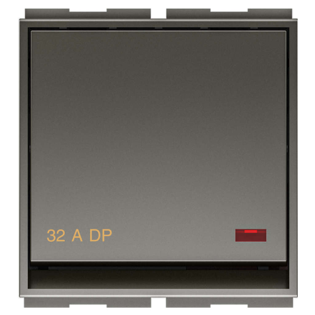 GM Aer9 32A Double Pole Switch With LED Indicator 2 Module AA 2 447