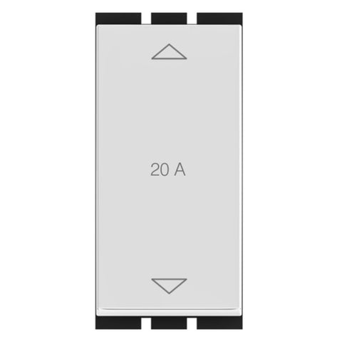 GM G-Ten Ace 20A 2 Way Switch Glossy White AC 1 013 