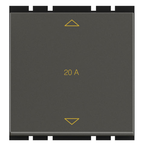 GM G-Ten Ace 20A 2 Way Switch 2 Module Graphite Magnesia AC 2 016 