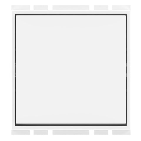 GM Flatino 10AX 1 Way Switch 2 Module Glossy White AC 2 336 
