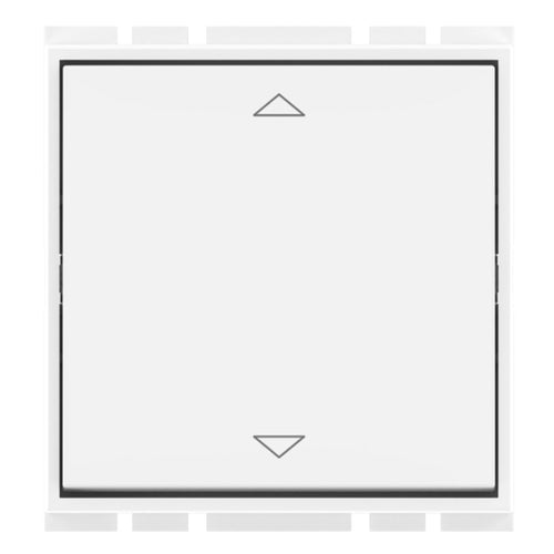 GM Flatino 10AX 2 Way Switch 2 Module Glossy White AC 2 338 