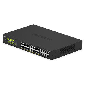 Netgear 24 Port Gigabit Ethernet Unmanaged PoE+ Switch With 16-Port 190 W GS324P 
