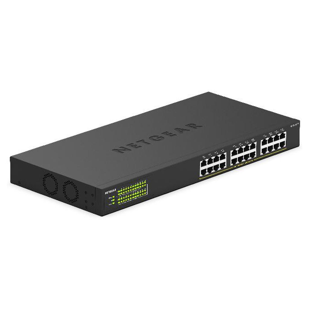 Netgear 24 Port Gigabit Ethernet High-Power Unmanaged PoE+ Switch 380 W GS324PP
