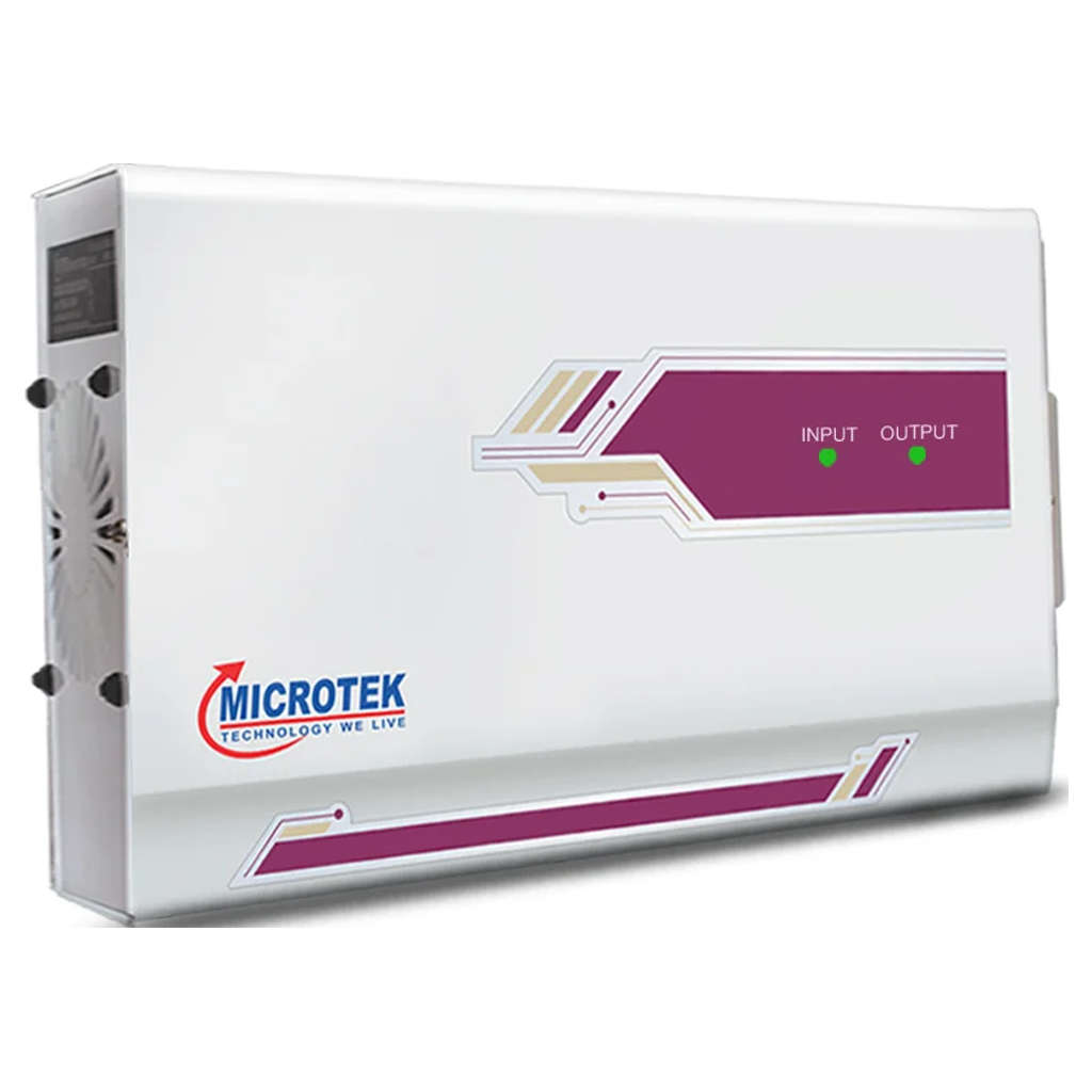 Microtek Automatic AC Voltage Stabilizer For Upto 1.5 Ton Pearl EM 4170+