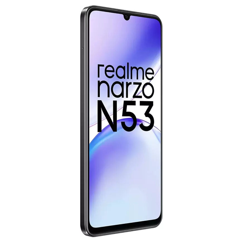 Realme Narzo N53 SmartPhone 4GB RAM 64GB Storage Feather Black