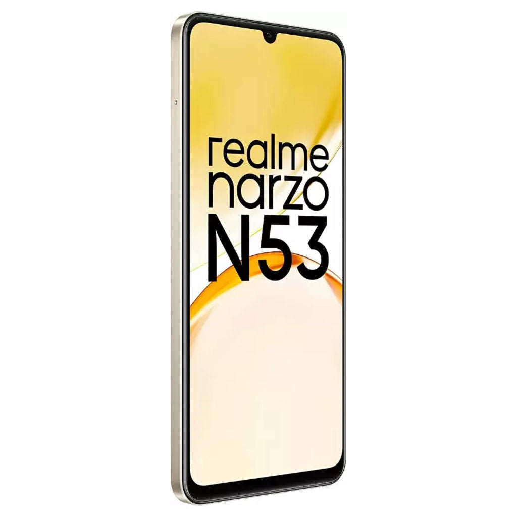 Realme Narzo N53 SmartPhone 4GB RAM 64GB Storage Feather Gold