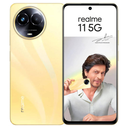 Realme 11 5G SmartPhone 8GB RAM 256GB Storage Glory Gold 