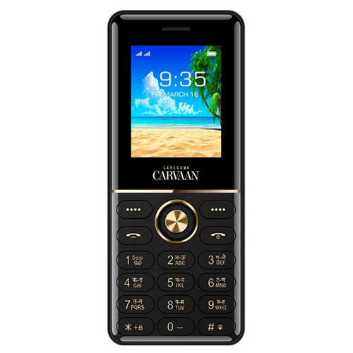 Saregama Carvaan Don Lite M14 Keypad Mobile Phone 351 Pre-Loaded Bhojpuri Songs 1.8 Inch Classic Black 