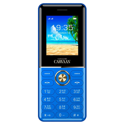 Saregama Carvaan Don Lite M14 Keypad Mobile Phone 351 Pre-Loaded Bhojpuri Songs 1.8 Inch Orchid Blue 