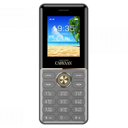 Saregama Carvaan Don Lite M14 Keypad Mobile Phone 351 Pre-Loaded Bhojpuri Songs 1.8 Inch Charcoal Grey 