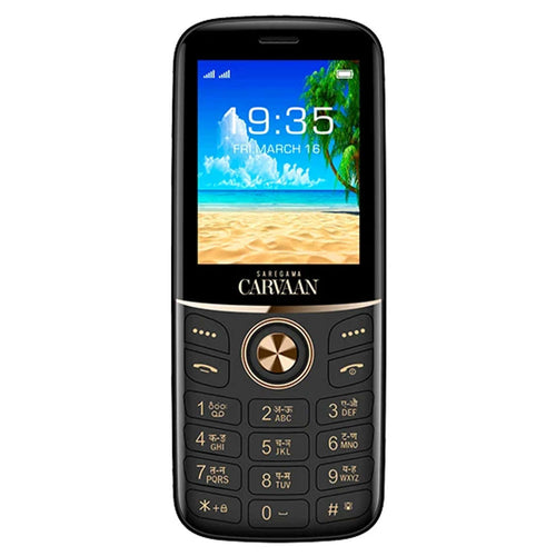 Saregama Carvaan Don Lite M23 Keypad Mobile Phone 351 Pre-Loaded Tamil Songs 2.4 Inch Classic Black 