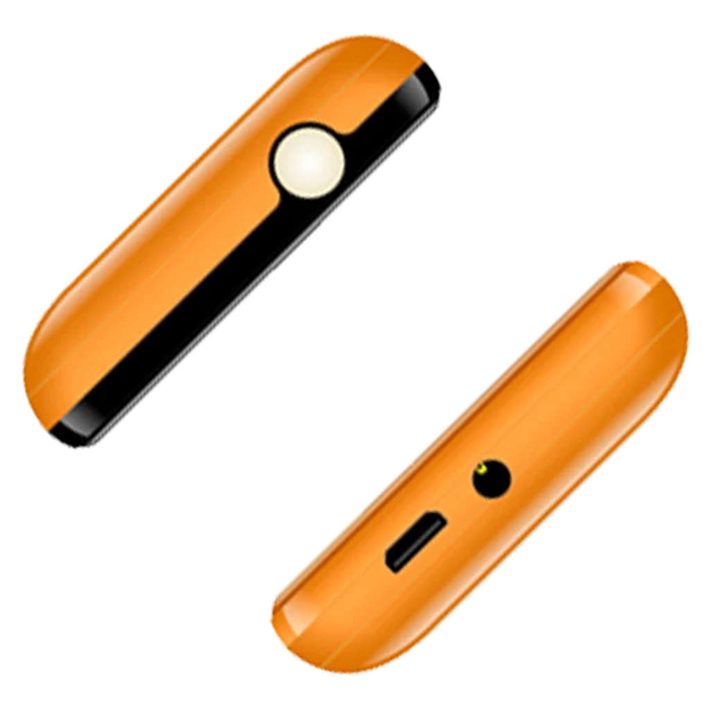 Saregama Carvaan Don Lite M23 Keypad Mobile Phone 351 Pre-Loaded Hindi Songs 2.4 Inch Iris Orange