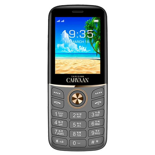 Saregama Carvaan Don Lite M23 Keypad Mobile Phone 351 Pre-Loaded Bhojpuri Songs 2.4 Inch Charcoal Grey 