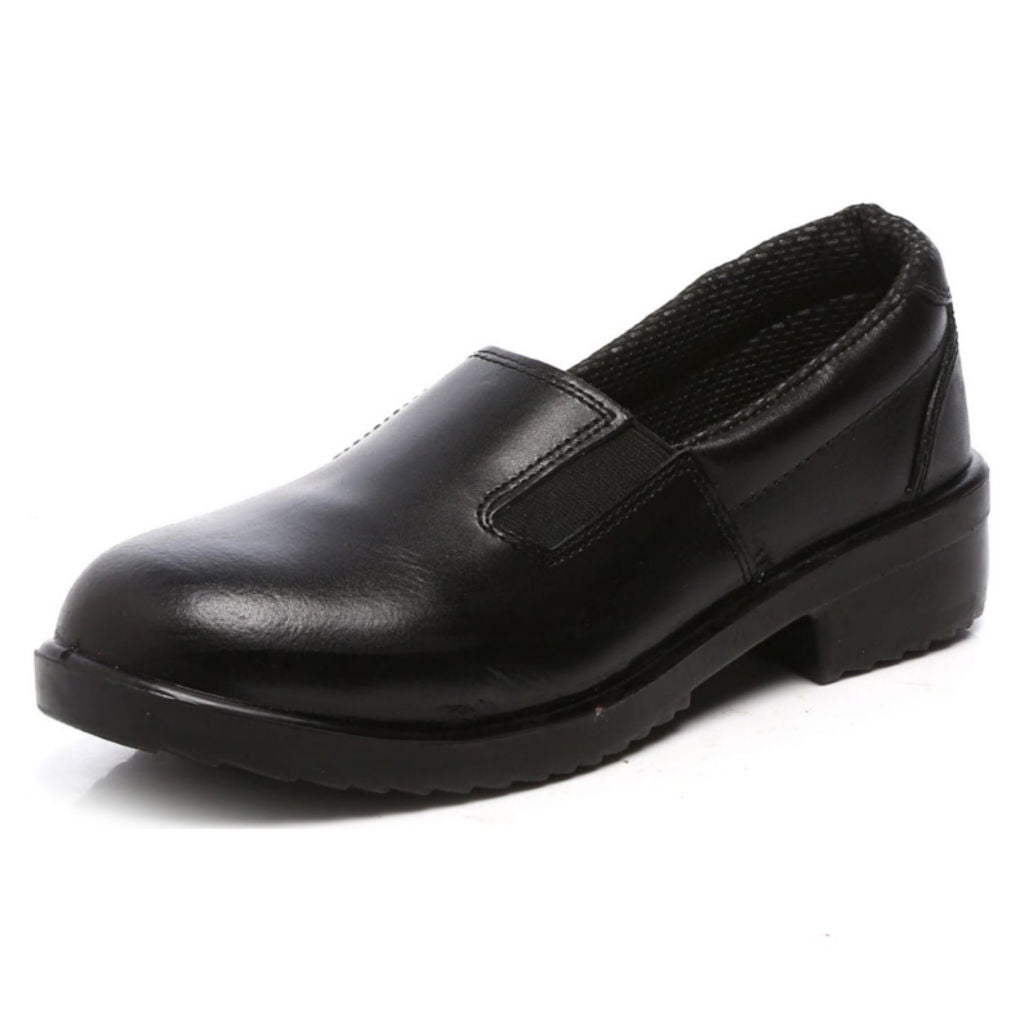 Agarson LDS 05 Steel Toe Leather Upper Safety Shoe Black