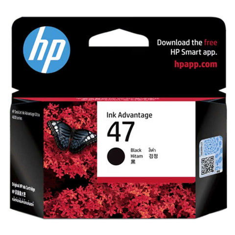 HP 47 Black Original Cartridge 6ZD21AA 