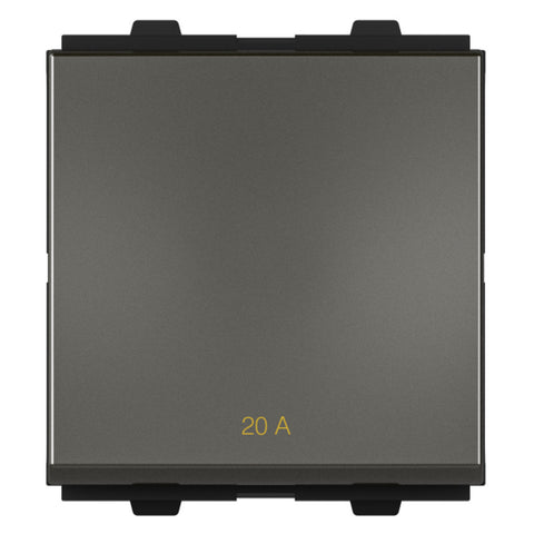 GM Java 20A 1 Way Switch 2 Module Graphite Magnesia AB 2 314 