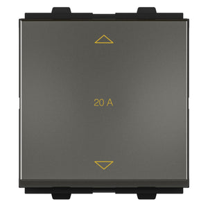 GM Java 20A 2 Way Switch 2 Module Graphite Magnesia AB 2 316 