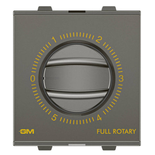 GM 5 Step Fan Regulator 2 Module 100 W Graphite Magnesia AB 2 041 