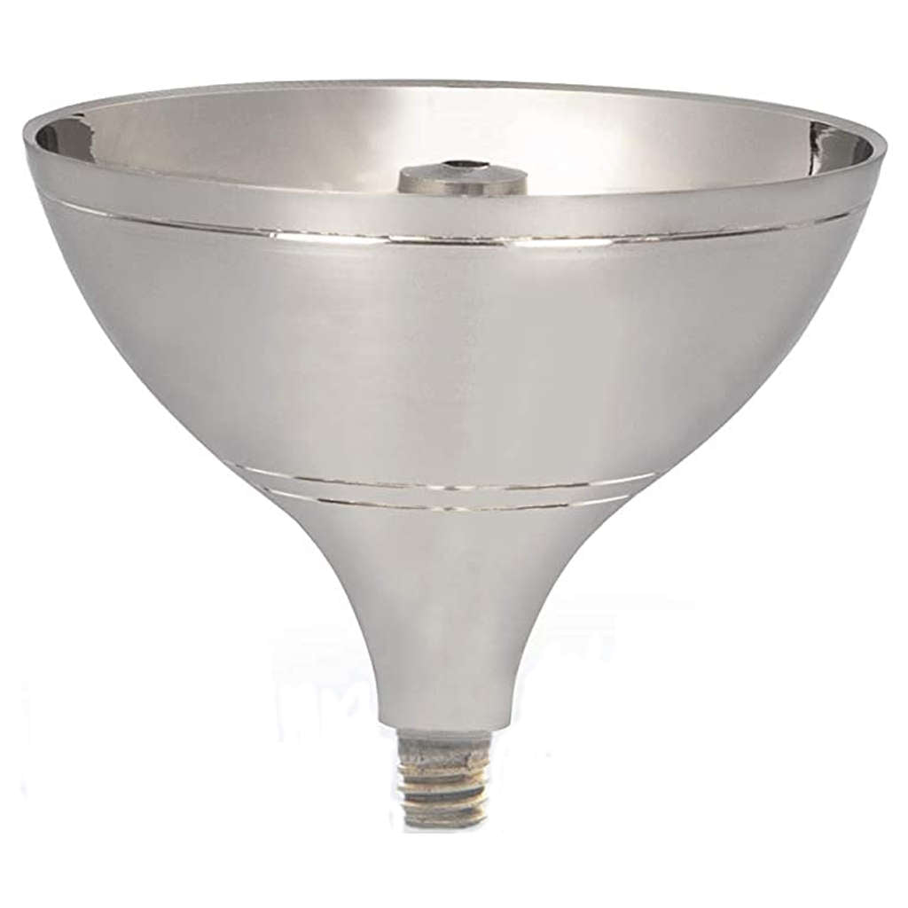 Borosil Nickel Akhand Diya With Glass Chimney Large HDTRAKDN350