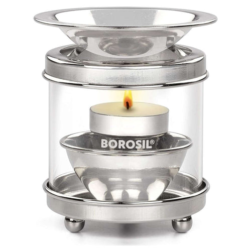 Borosil Nickel Diffuser Akhand Diya Medium HDTRDFNK100 