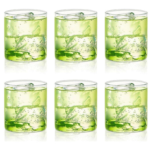 Borosil Vision Squat Glass Tumbler Small Set Of 6 Pcs 205 ml BV430100004 