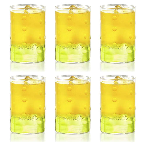 Borosil Medallion Glass Tumbler Medium Set Of 6 Pcs 295 ml BN430120020 
