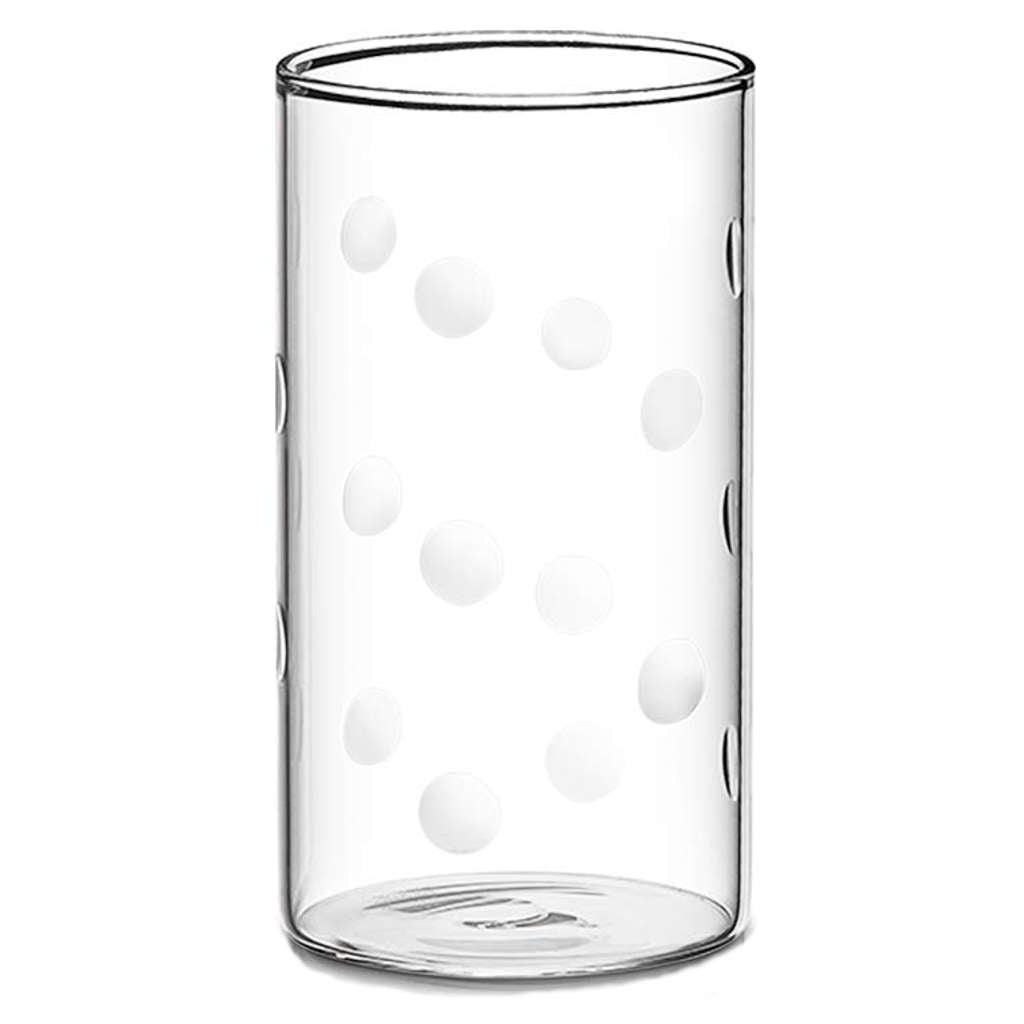 Borosil Medallion Glass Tumbler Large Set Of 6 Pcs 350 ml