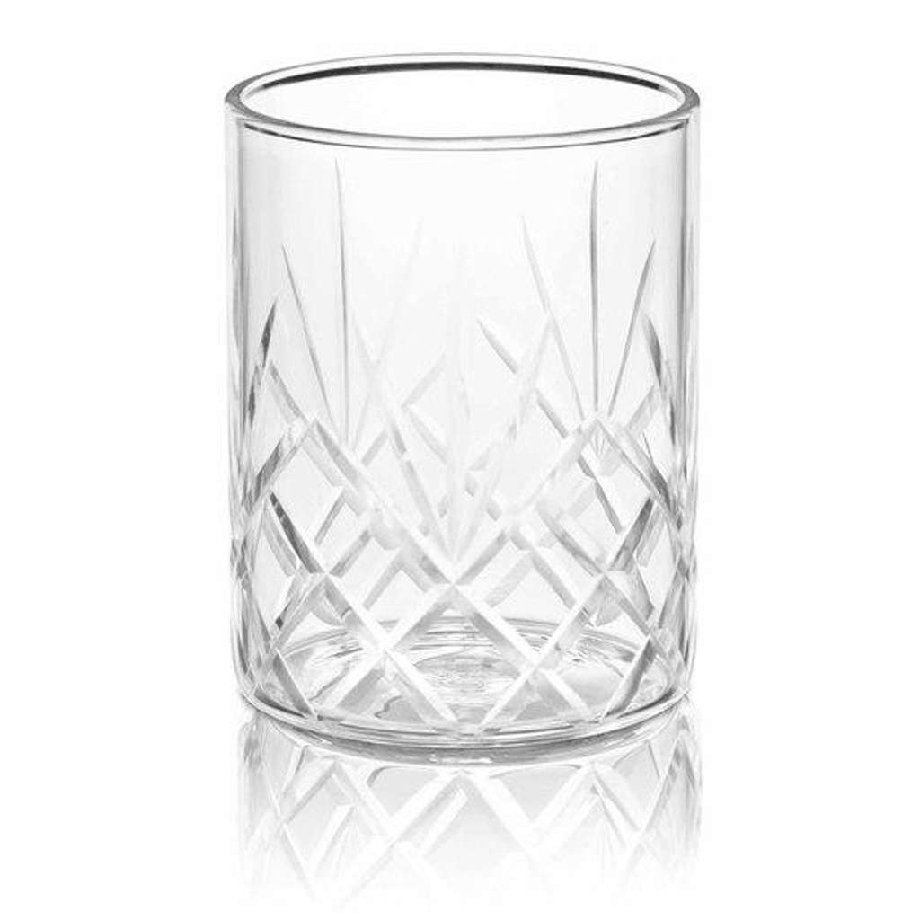 Borosil Krystalia Whiskey Glass Tumbler Set Of 6 Pcs 350ml BV430120T60
