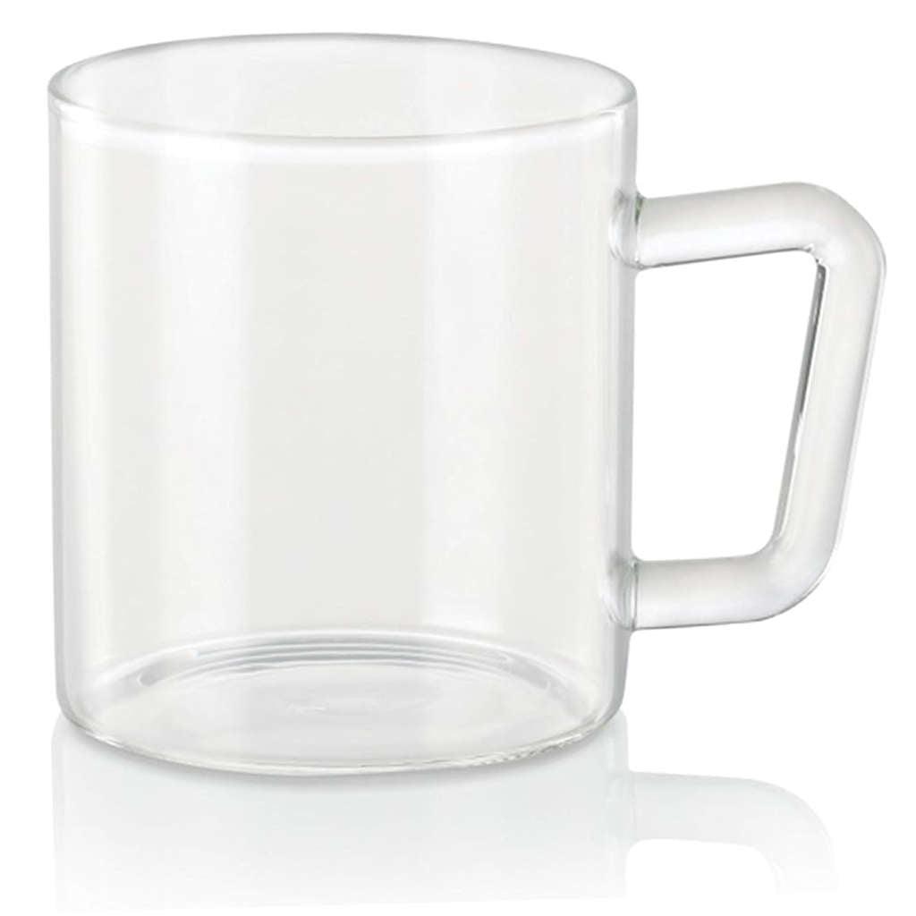 Borosil Vision Classic Glass Mug Set Of 6 Pcs 190 ml BV430112098