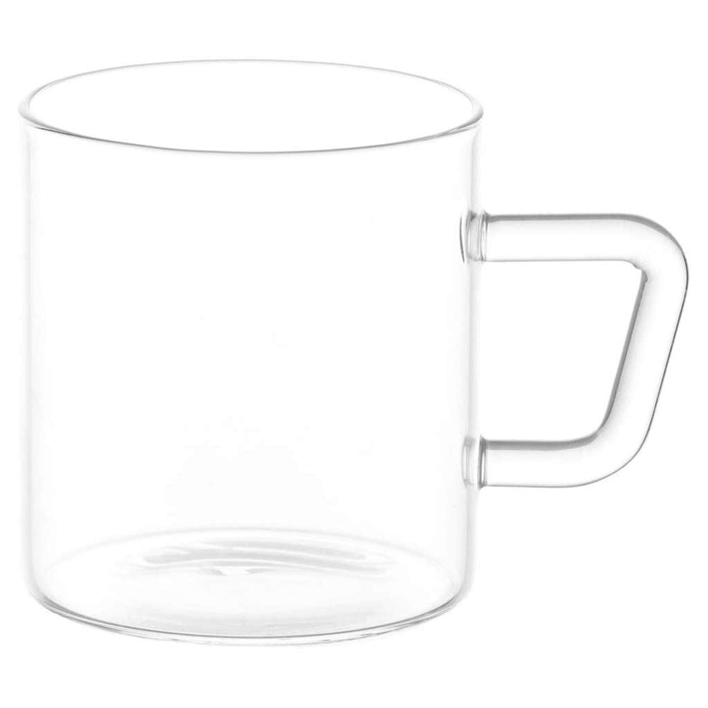 Borosil Vision Classic Delite Glass Mug Set Of 4 Pcs 305 ml BVVIBC305S4