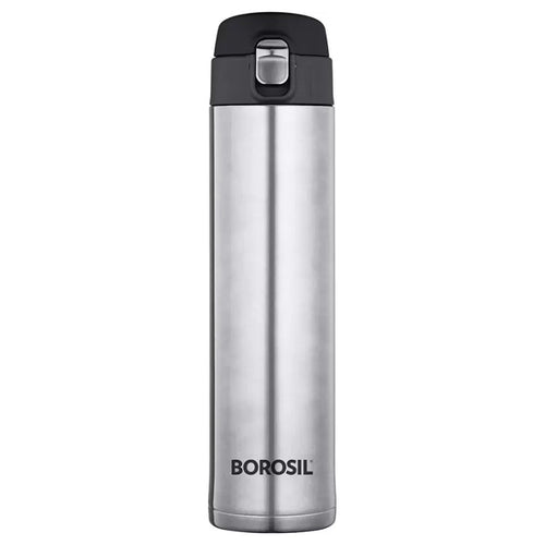 Borosil Nova Classic Insulated Stainless Steel Flask Water Bottle 500 ml BT500SS113 