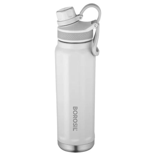 Borosil SportSip Stainless Steel Water Bottle 710 ml Slate Gray BT0710SGY402 