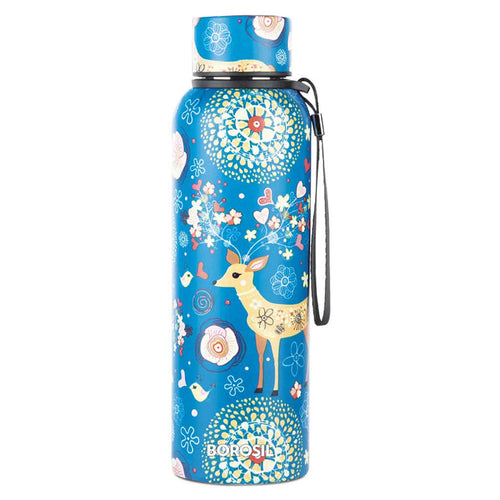 Borosil Trek Stainless Steel Water Bottle 700 ml Artisan BT700ART113 