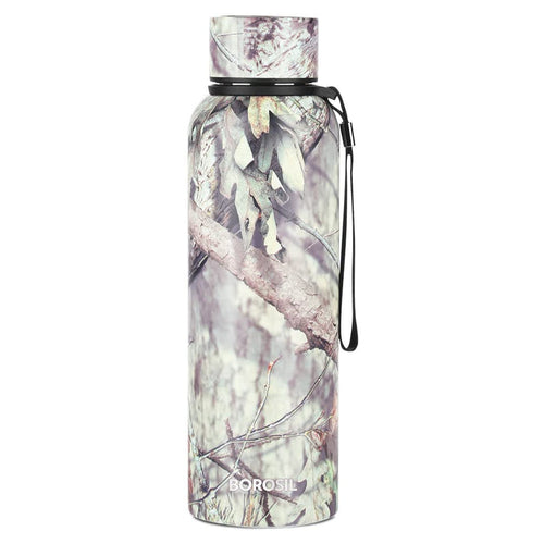 Borosil Trek Stainless Steel Water Bottle 700 ml Slate BT700SLT115 