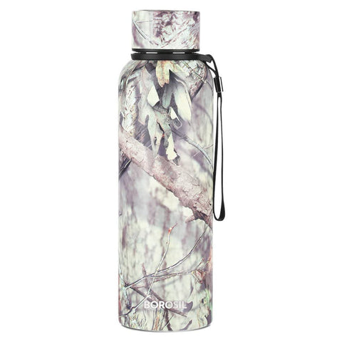 Borosil Trek Stainless Steel Water Bottle 700 ml Slate BT700SLT115 