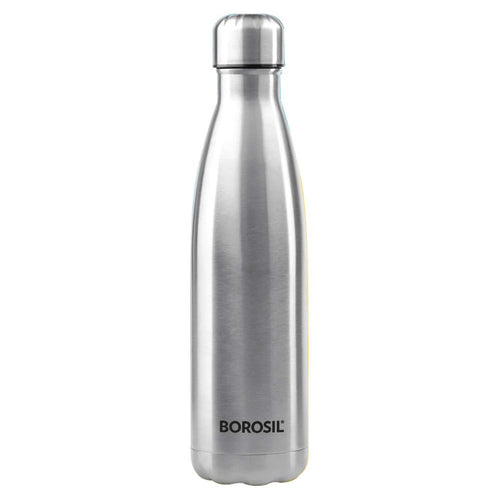 Borosil Bolt Single Wall Stainless Steel Water Bottle 1000 ml BSW1000SS21 