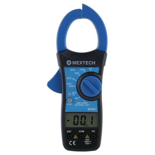 Mextech 3 1⁄2 Digits Multirange Digital Clamp Meter M266F 