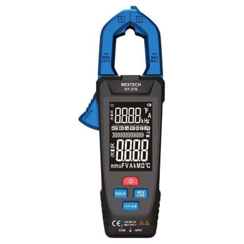 Mextech 33⁄4 Digits True RMS Digital Smart Clamp Meter DT27S 